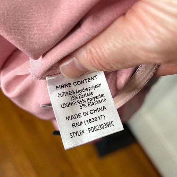 Princess Polly Pink/Purple Strapless Floral Fringe Trim Bodycon Mini Dress Size - Picture 6 of 8